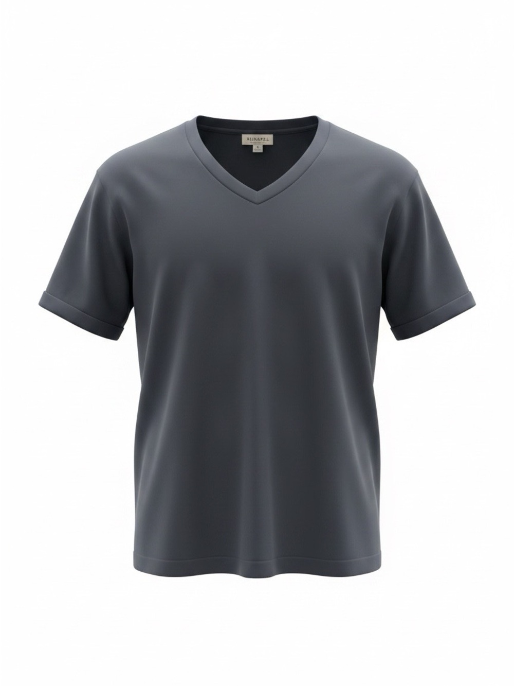 Sunspel Men's Classic V-Neck T-Shirt Navy Blue Size M Made In Portugal